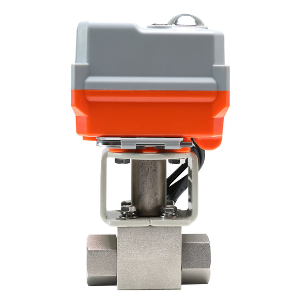1/2" 3/4" 24VAC/DC 0-10V 4700psi 0-180°C Auto Return Stainless Steel Proportional Integral Control Valve