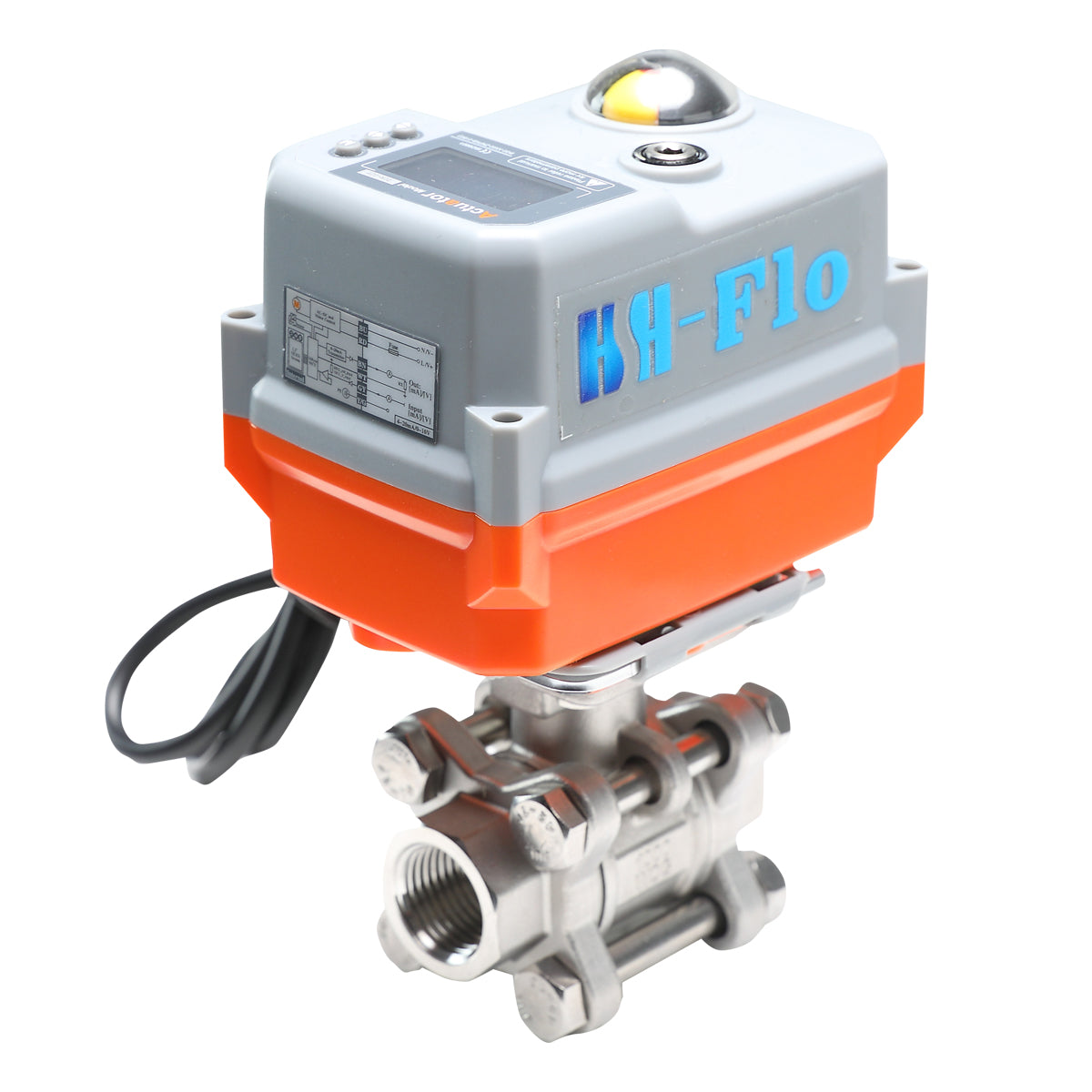 Auto Return 0-10V 24VAC/DC 2 Way Stainless Steel Proportional Integral ...