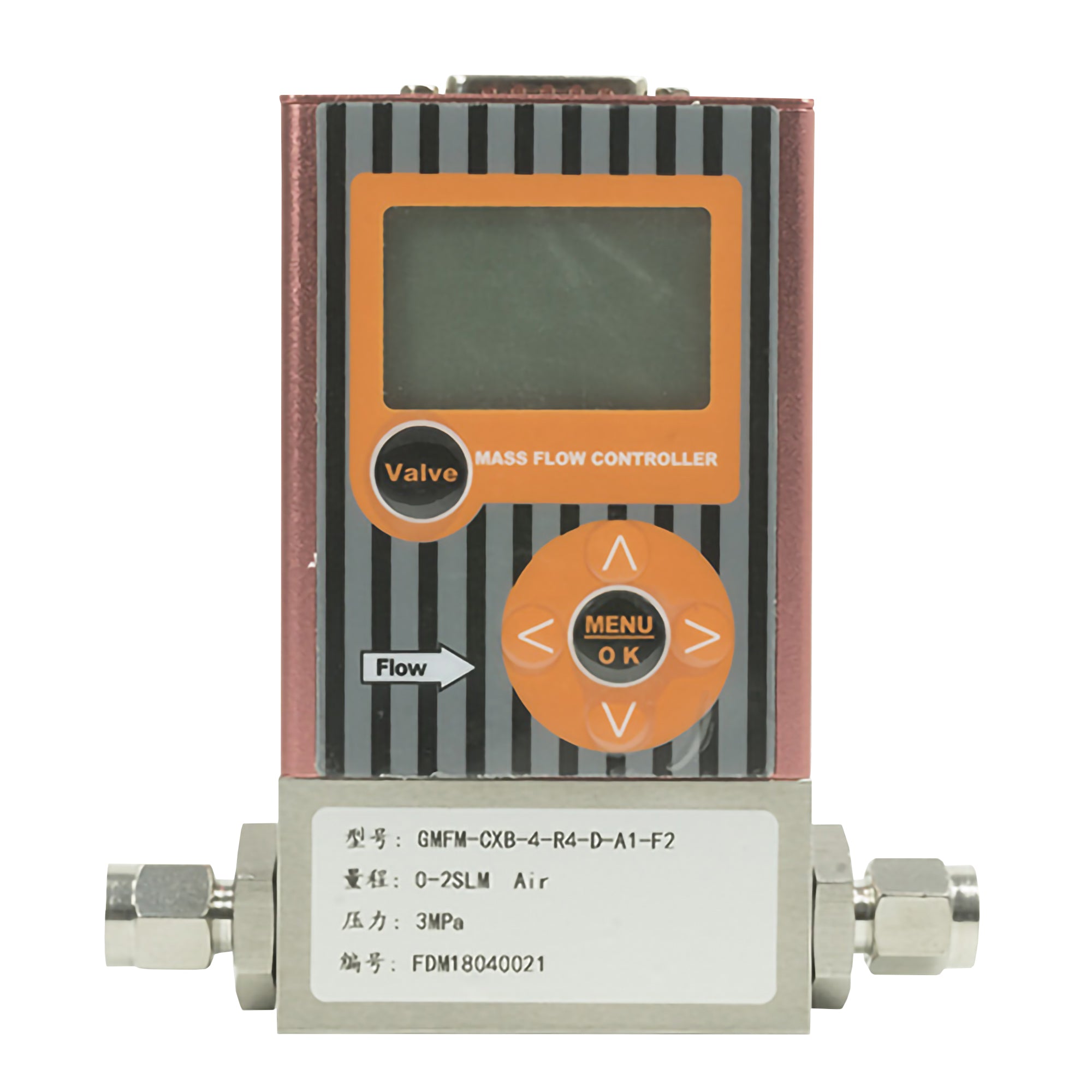 Gas Micro Flow Meter 24VDC SS316L Tiny Gas Mass Flowmeter Leak Testing ...