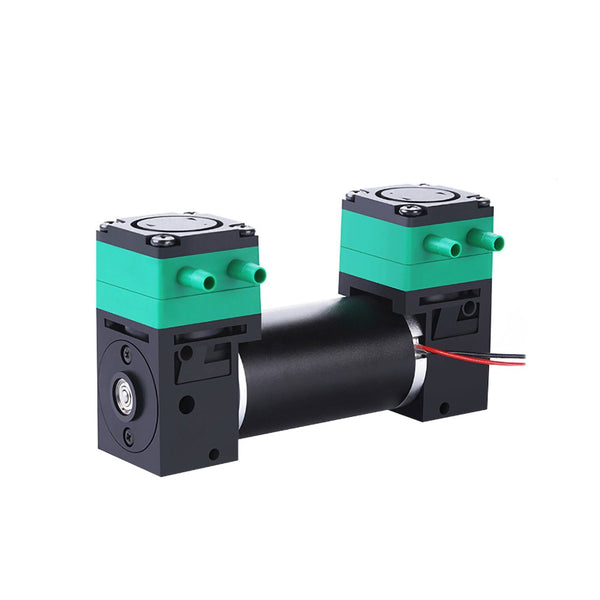 12V/24V Micro Diaphragm Pump 5W Self-priming Pump L08BL2 Oil-free Sampling Vacuum Pump Inkjet Double Head